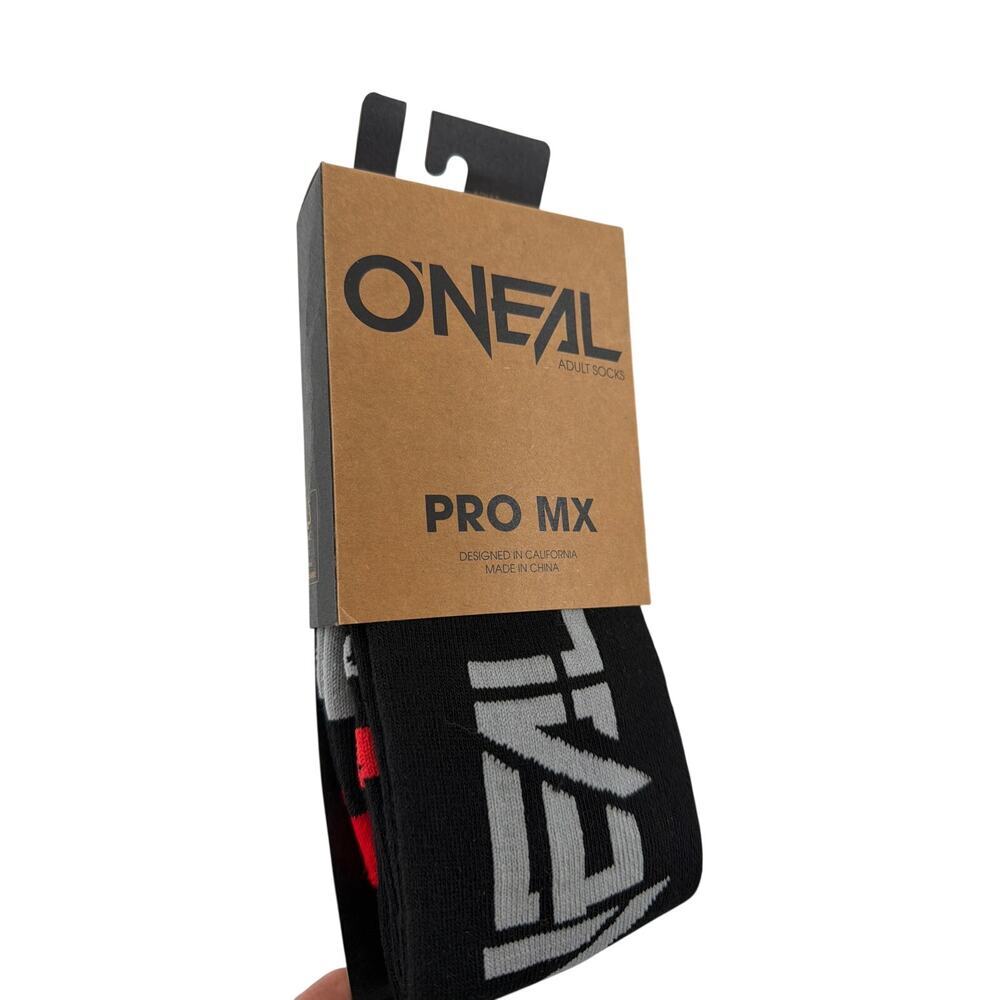 O'neal Men's Black Pro MX Sox Squadron Socks One Size - Picture 5 of 6